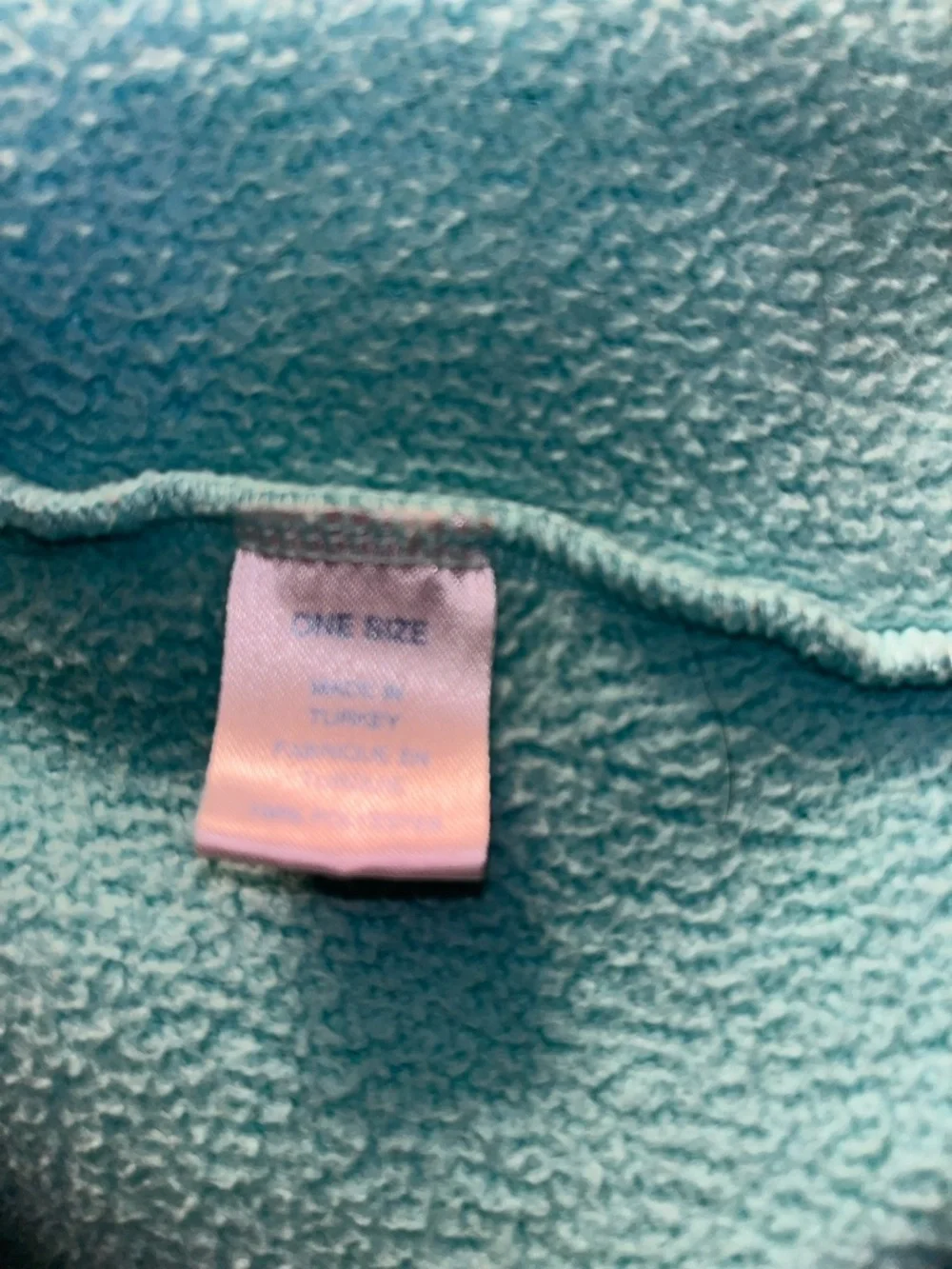 Pottery Barn Teen Plush Teal Bath Robe